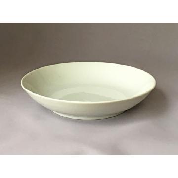 【アウトレット品】白斑点２０．３cm深皿