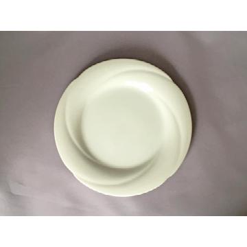 【アウトレット品】白花型渦１９．６cm皿