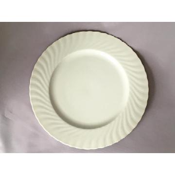 【アウトレット品】白ネジ３０．４cm皿