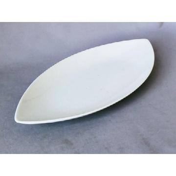 【アウトレット品】ルナホワイト 舟型トレー（小）