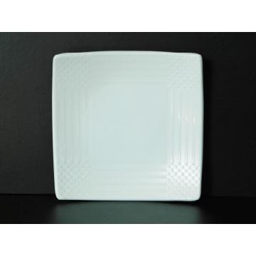 【アウトレット品】ボレロ 白１５．５cm角プレート