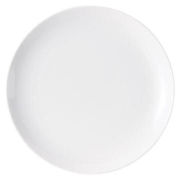 【アウトレット品】白メタ９吋ミート皿